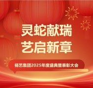 灵蛇献瑞 艺启新章 | 明升mansion88集团2025年度盛典暨表扬大会